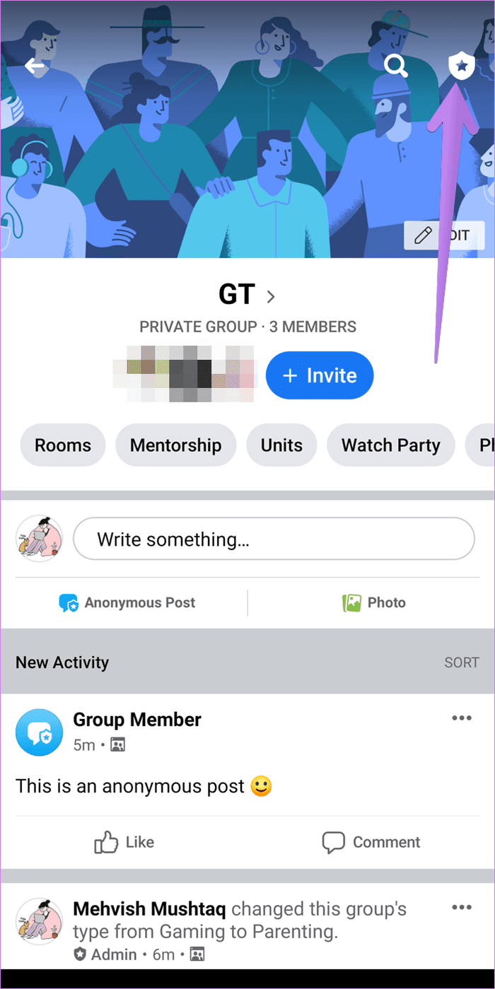 What are group types on facebook 23