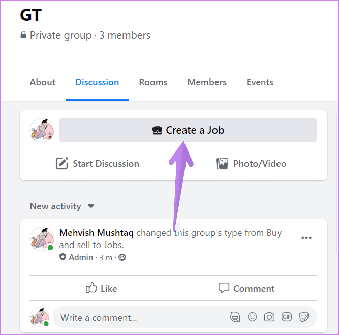 What are group types on facebook 9