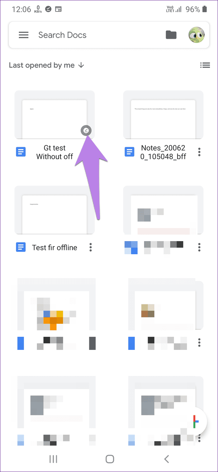 What does make available offline mean in google drive docs sheets slide 1