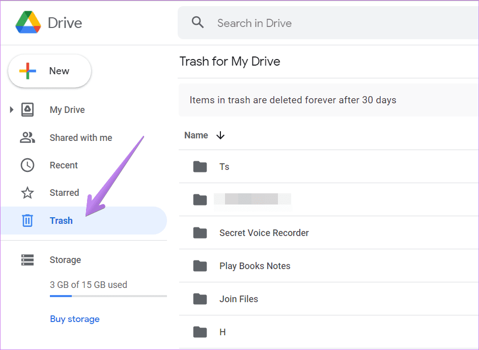What happens when you delete a file from google drive 3