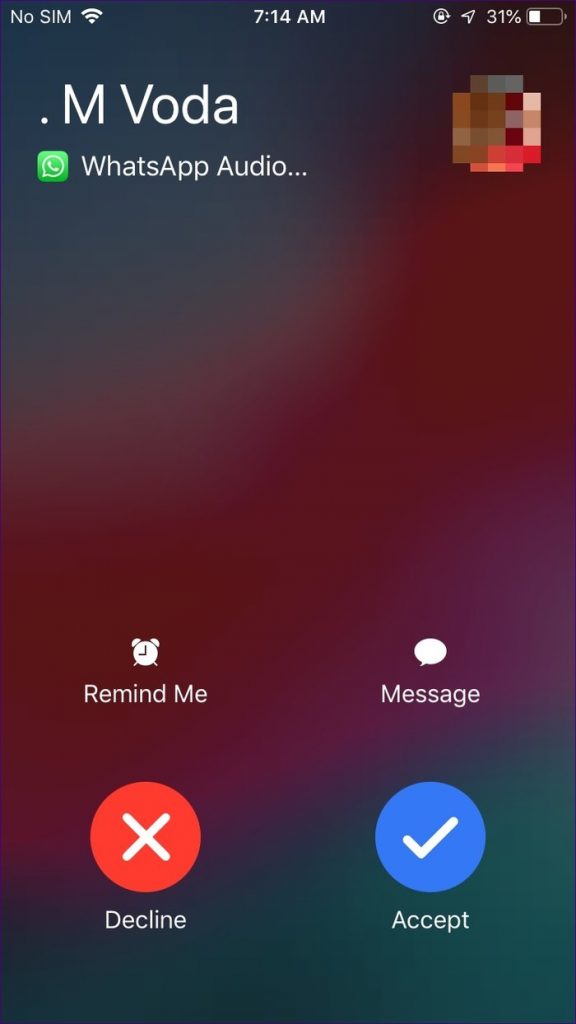 Answer WhatsApp call when the phone is unlocked