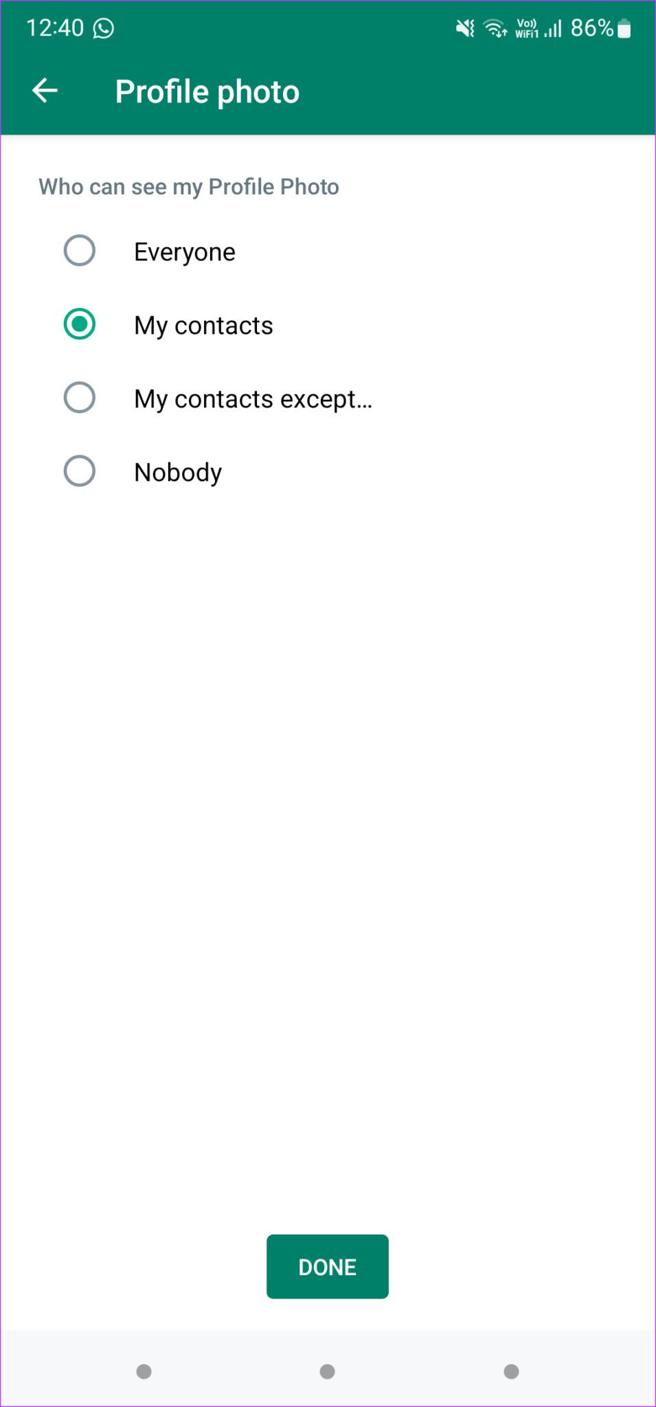 5 Ways to Fix WhatsApp Profile Picture Not Showing - Guiding Tech