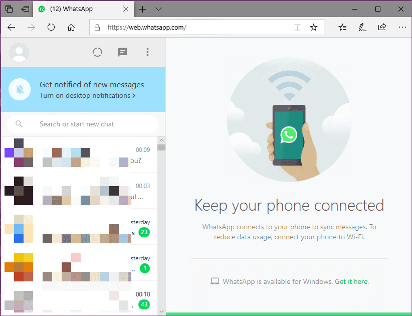 Whatsapp web vs whatsapp desktop app 03