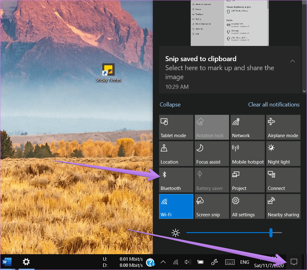 Where are bluetooth settings in windows 10 5