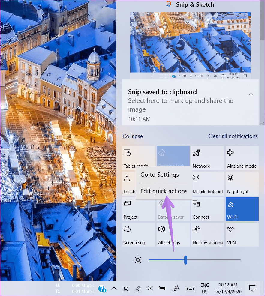 Windows 10 bluetooth missing from action center 2