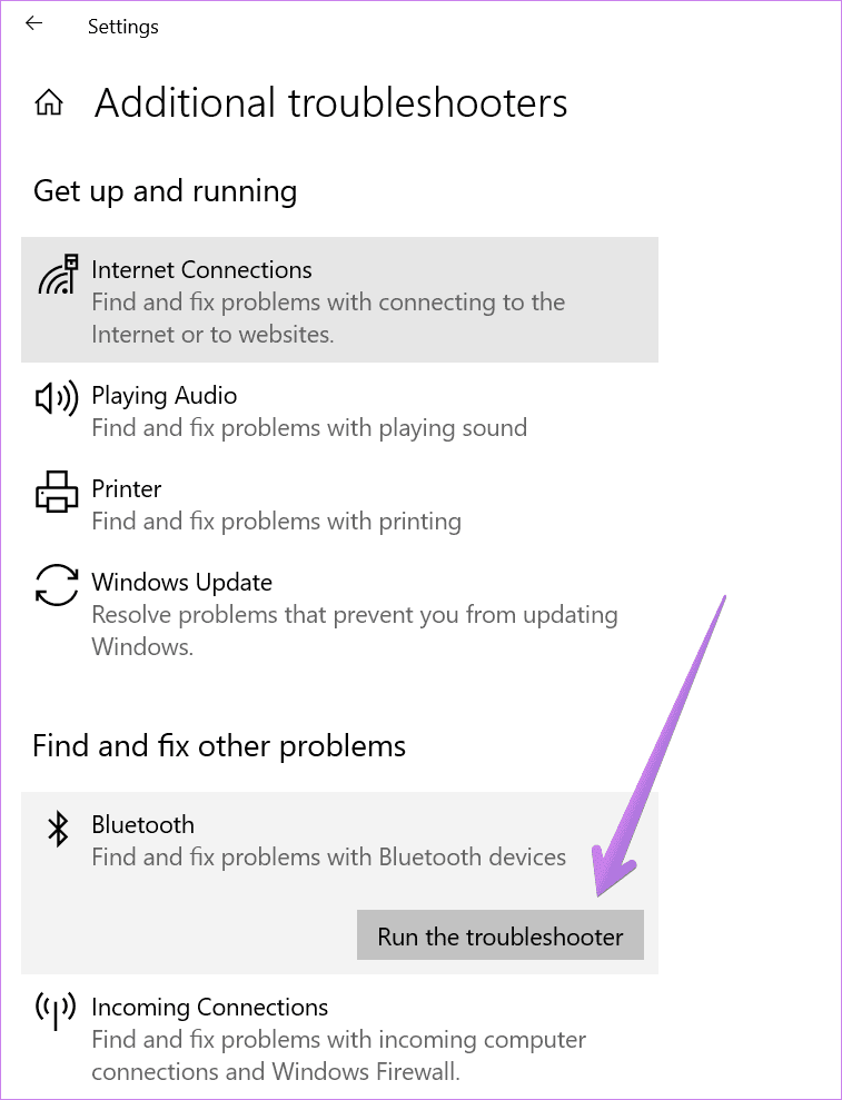 Windows 10 bluetooth missing from action center 9
