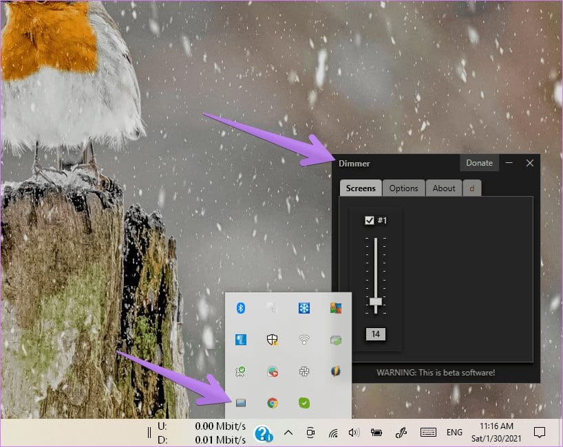 Windows 10 change brightness external monitor 3