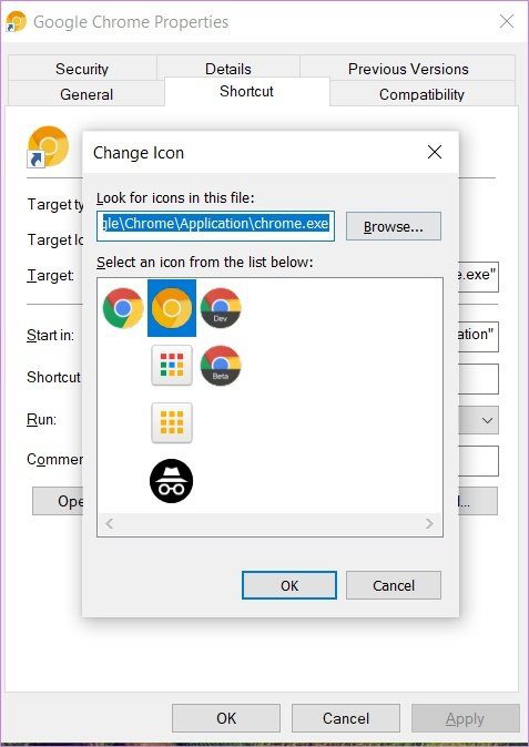 Windows 10 how to restore google chrome icon 13