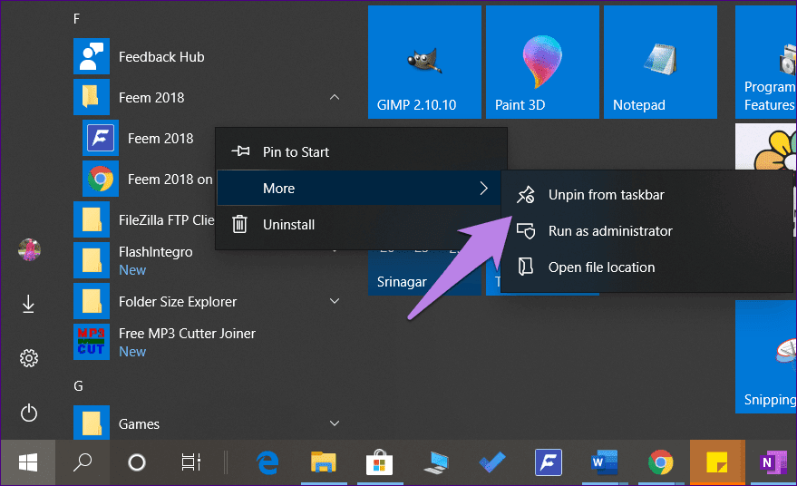 Windows 10 Invisible Icons 4