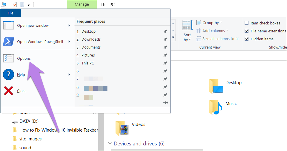 Windows 10 Invisible Icons 5