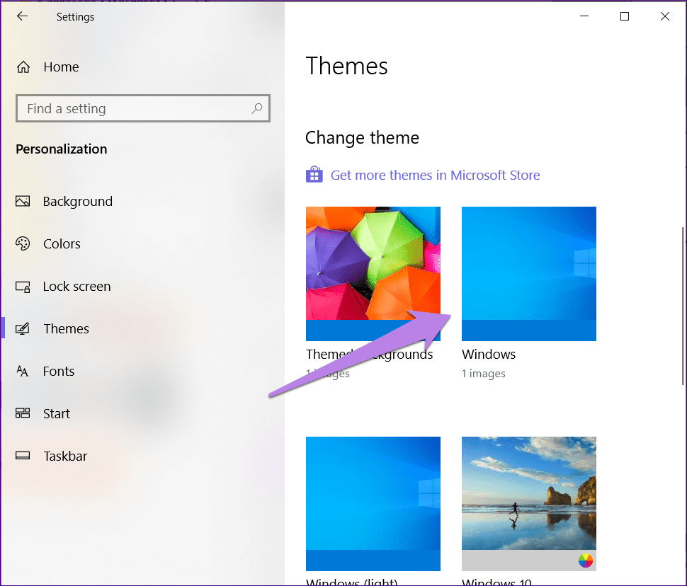 Windows 10 taskbar color not changing 7