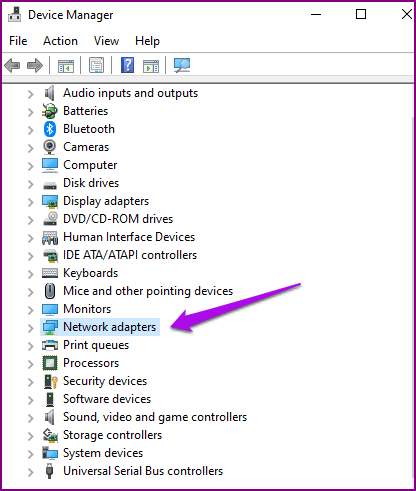 Windows Laptop Not Connecting Android Hotspot Device Manager Network Adapters