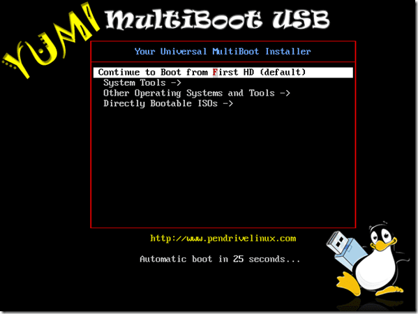Yumi Multiboot Usb